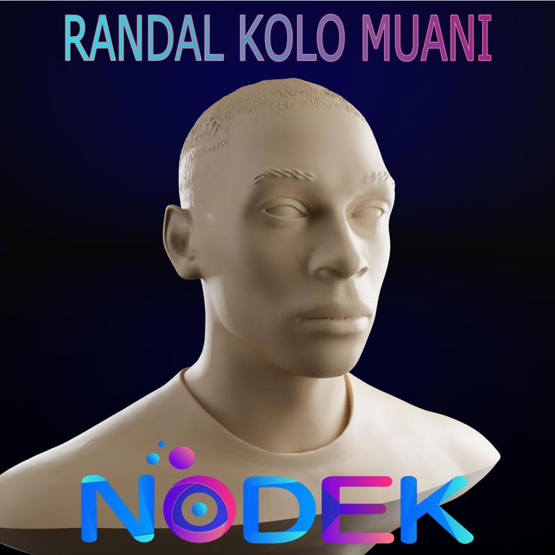 Bust of Randal Kolo Muani - France and PSG's Offensive Talent