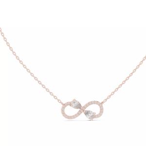 Dual Snake Pear Solitaire Pendant 3dm stl renders Animation