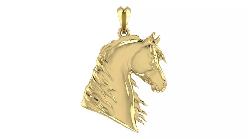 Horse Pendant 03