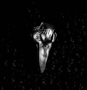 Raven Skull pendant