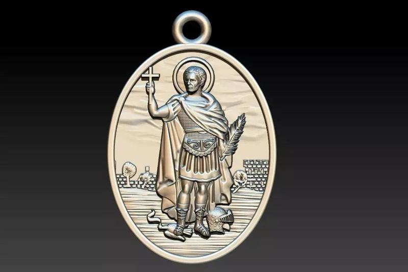 Santo Expedito  Saint Expeditus 3D print model