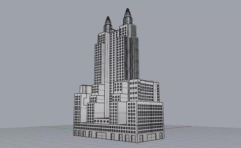 Waldorf Astoria New York 3D Model