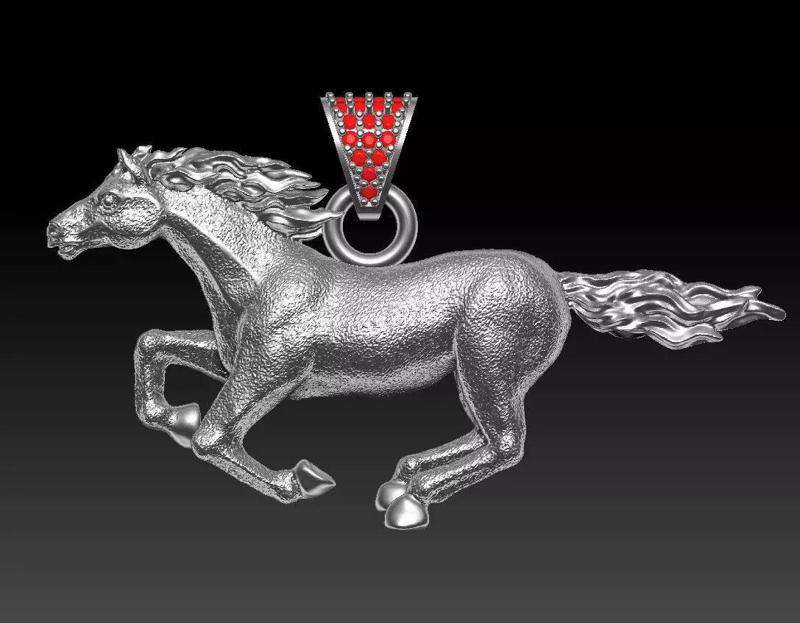 jewelry pendant horse mate-1