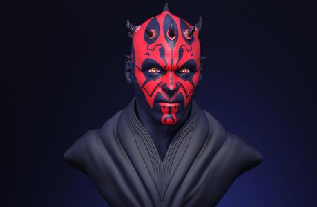 STAR WARS DARTH MAUL BUST