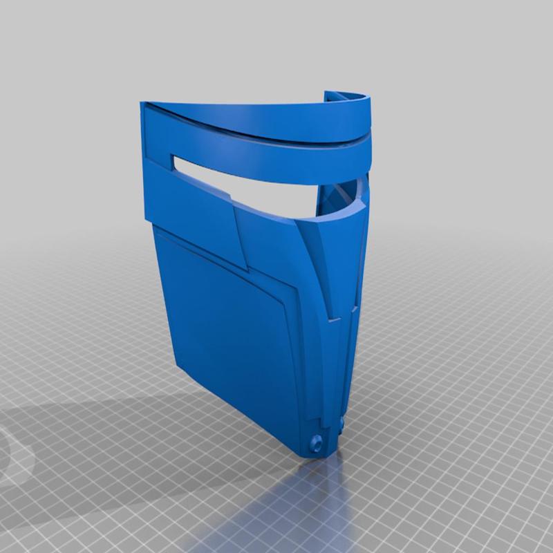 Darth Revan Mask (JTM) by Jace1969 Cut for Prusa