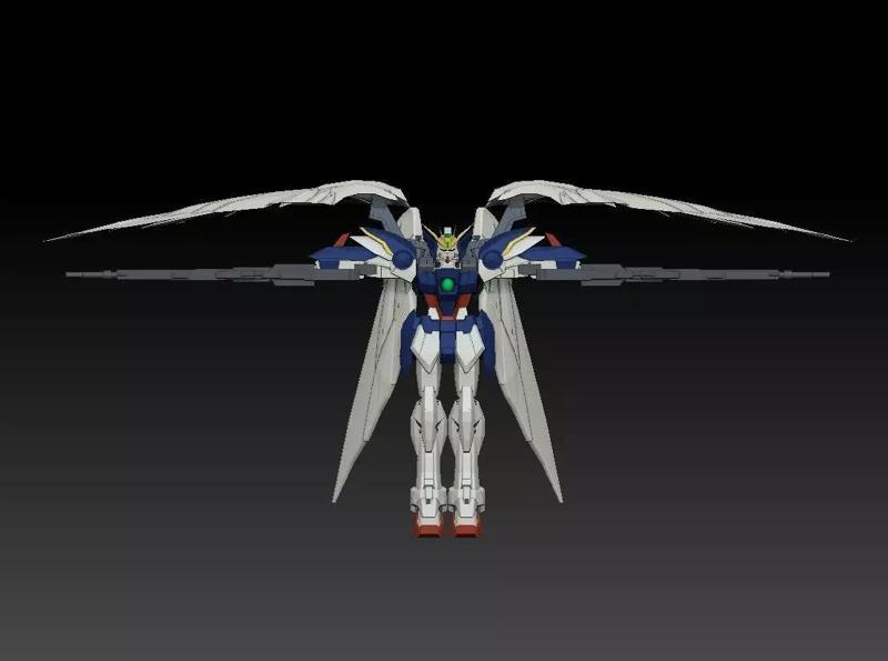 wing gundam model