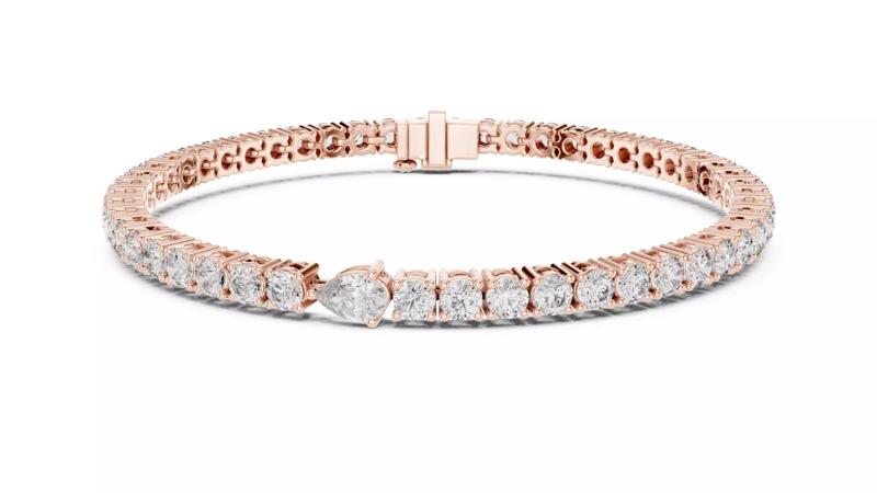 Tennis Bracelet 3dm stl renders Animation video details