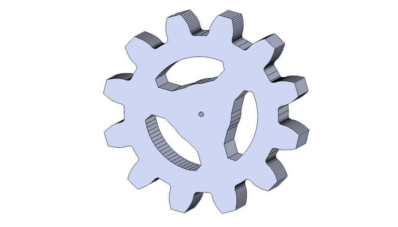 Sprocket 12 teeth x 8 thickness