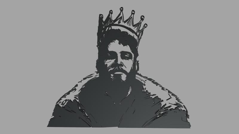 El Rey Silhouette Wall // Design 01