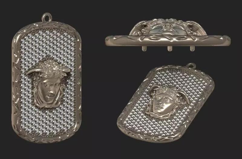 medusa necklace