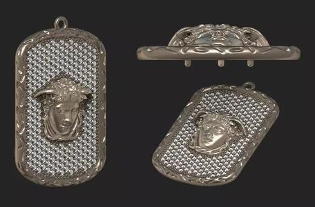 medusa necklace