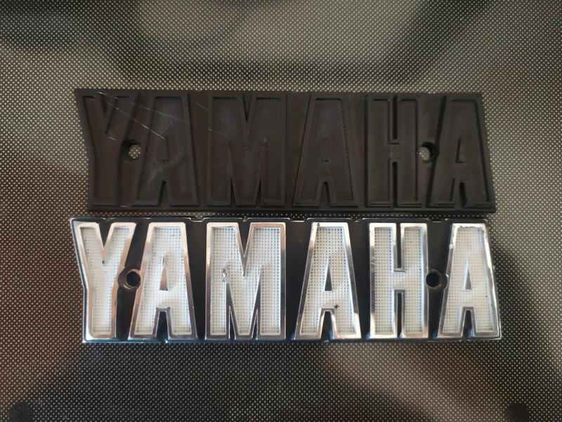 YAMAHA logo for RX125 tank