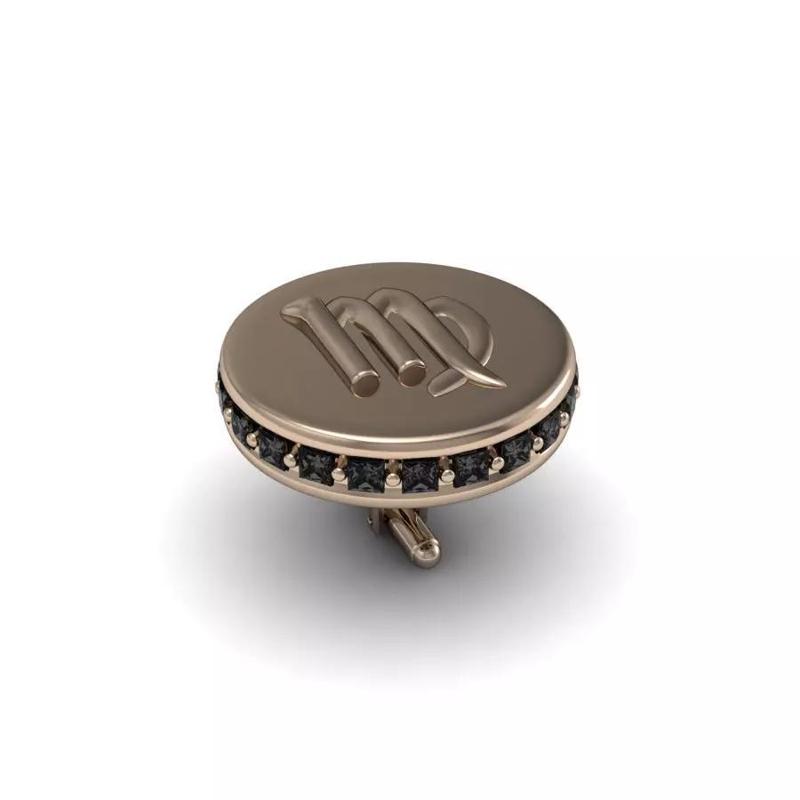 Cufflinks with Virgo