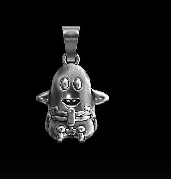 GHOST SKELTON PENDANT