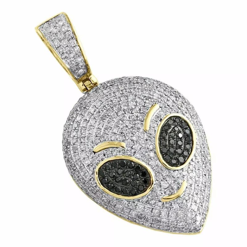 Luxury Alien Head Pendant