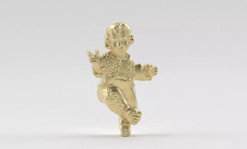 Divine Child Jesus Pendant  - Christ Child Pendant