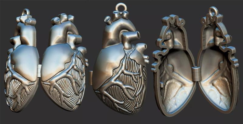 Heart Reliquary - Photo Holder - Relicario