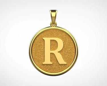 Pendant Letter R N51