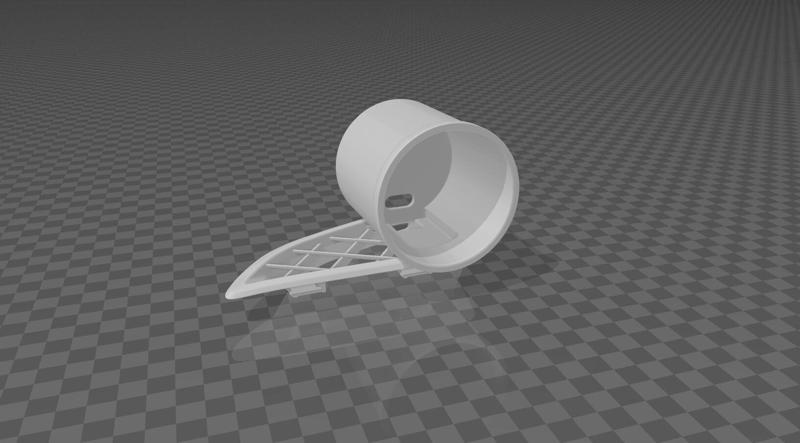 Civic 10th Gen 2016-2021 Vent Guage Pod Holder 60mm