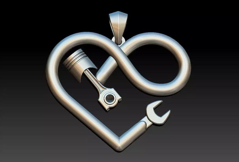 Piston Hearth Pendant