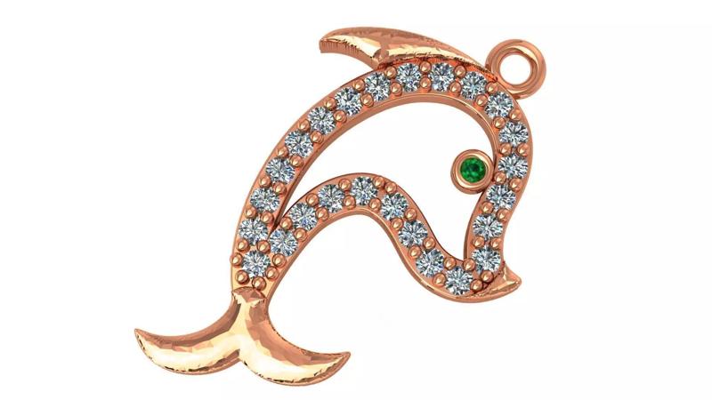 Fish Necklace Pendant Charms