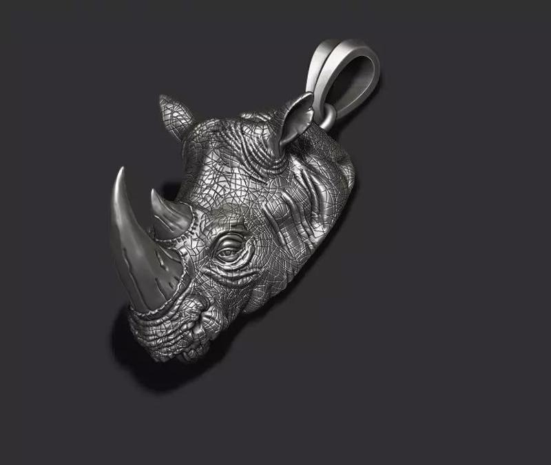 Rhino pendant