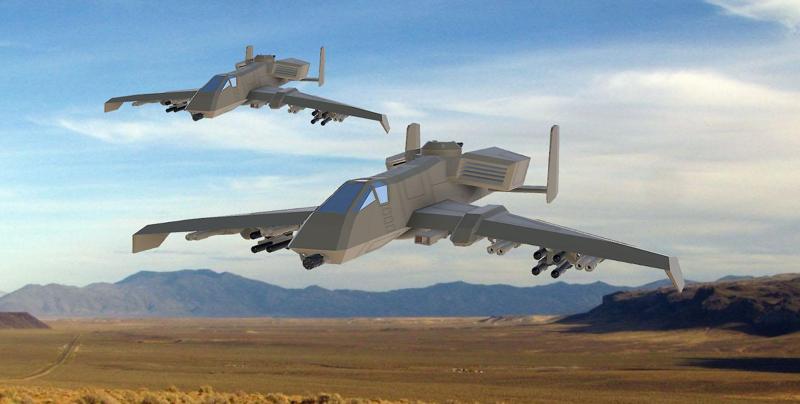 Bull Shark Ground Attack Plane