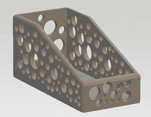 Rectangular organizer for kitchen, bathroom, desk, etc.