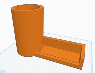 Pencil holder with box for other office supplies