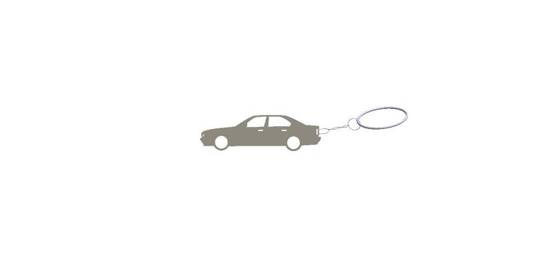 BMW SERIES 5  E34 KEYCHAIN