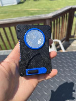 6 CARD COIN DISPLAY WALLET WITH BACK STORAGE. FOR SILVER BRITANNIA!