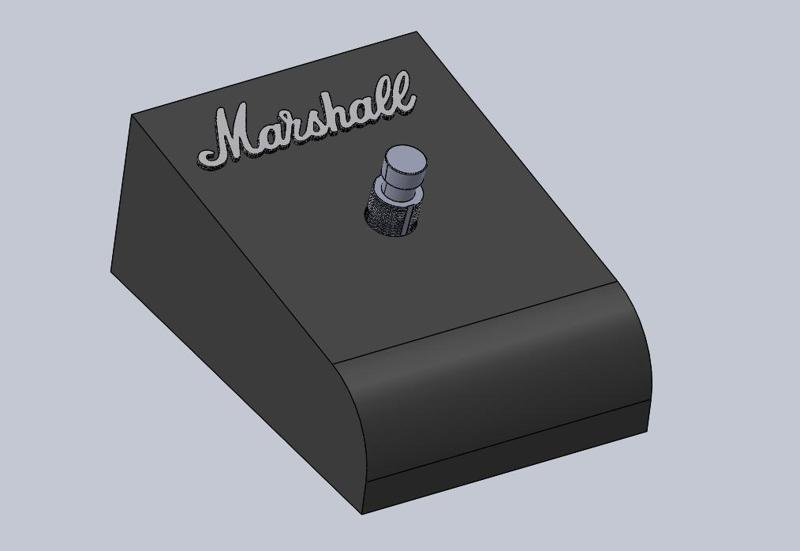 Footswitch pedal marshall valvestate 8040 8080 vs100