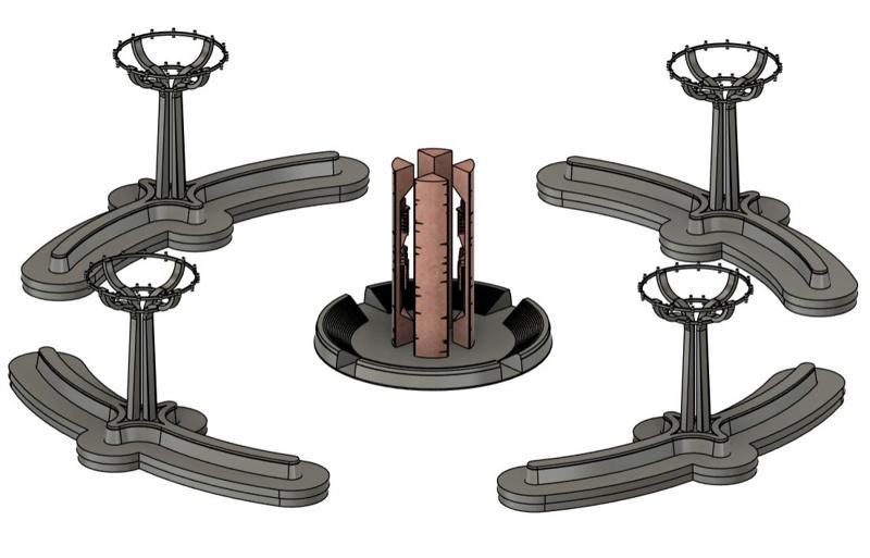 Space France Memorial Square