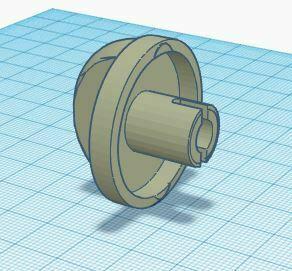 fagor Fagor GP-280 pizza grill timer knob
