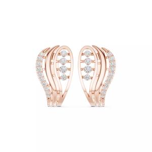 Diamond Hoops Earrings 3dm stl renders animation videos details