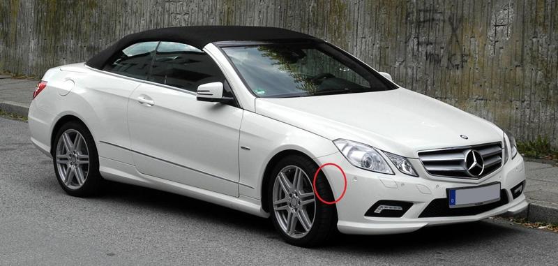 Front Right Wheel Arch Liner Splash Guard Cap – Mercedes E‑Class W207 A2076910019