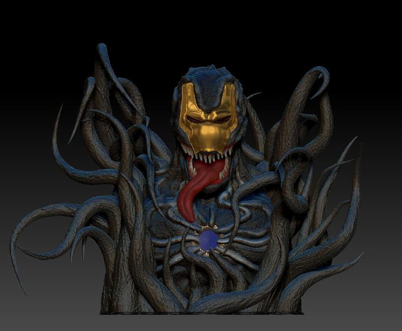 Venom iron man