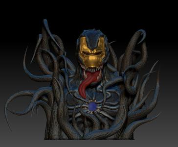 Venom iron man