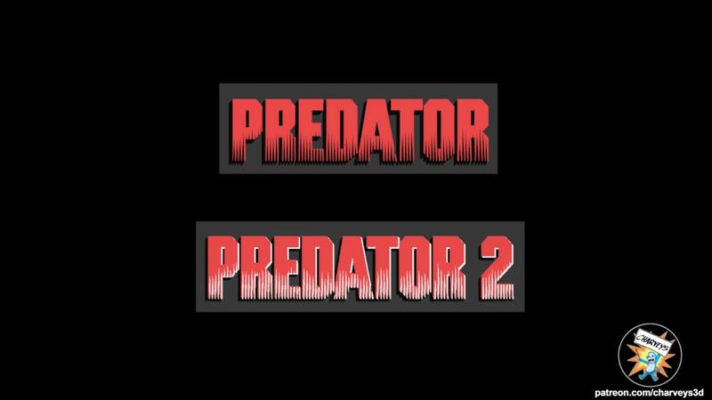 Predator & Predator 2 Logos