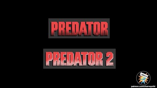 Predator & Predator 2 Logos