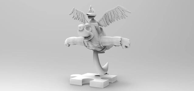 Banjo Kazooie Statue