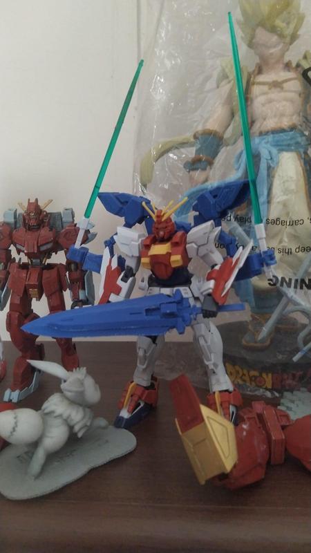 Gundam Exia Devise + Gn Luster Sword