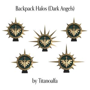 Backpack Halo Dark Angels