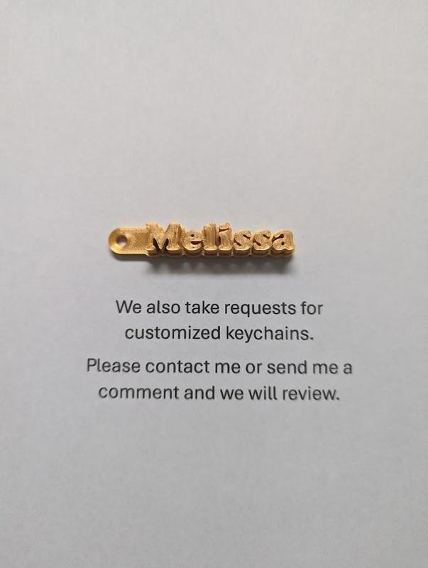 Melissa Keychain