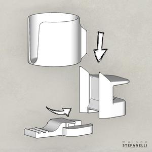 Mug and Bag Holder for Office