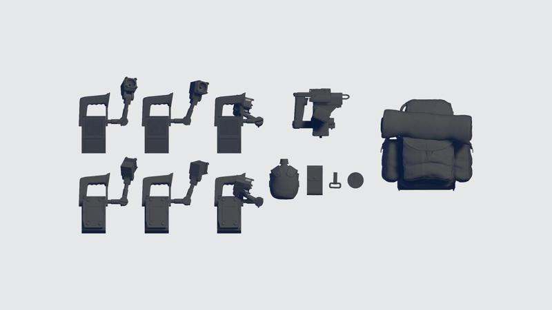 112 Colonial marine gear kit