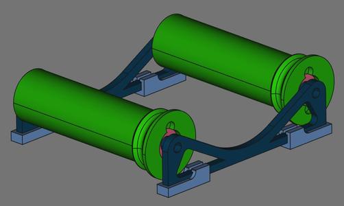 Filament spool holder/stand with 625 bearings