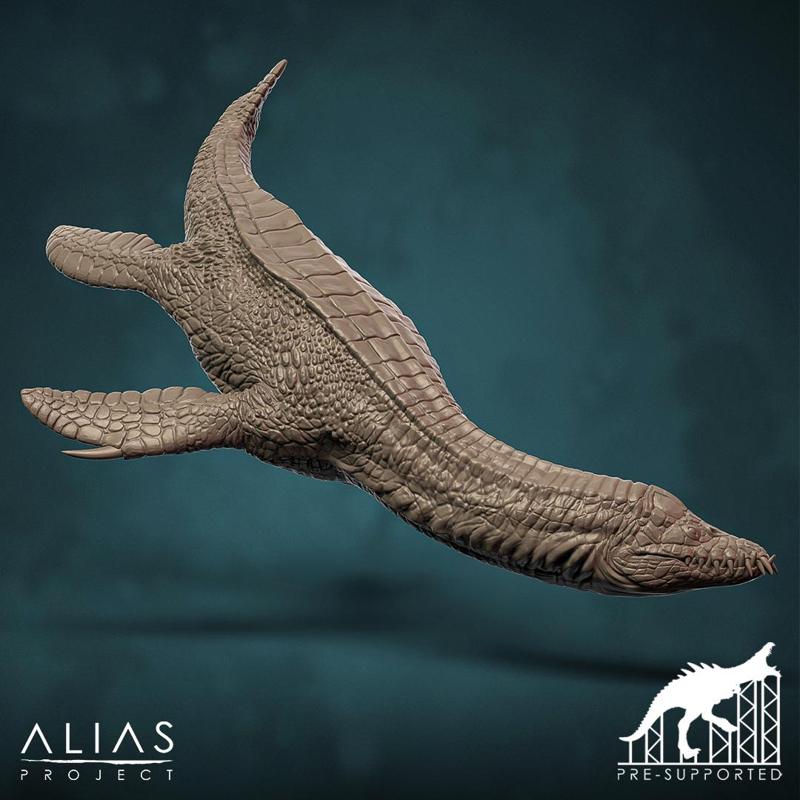 Plesiosaurus ‧ DnD Miniature ‧ Tabletop Miniatures ‧ Gaming Monster