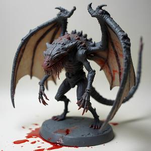 Wyvern Terror: 28-32mm Scale Fantasy Miniature