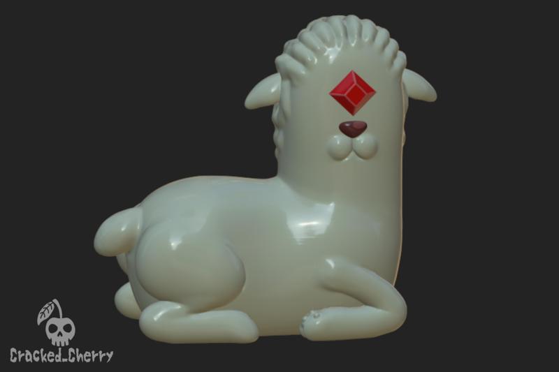 Adventure Time - Lamb Relic Statues